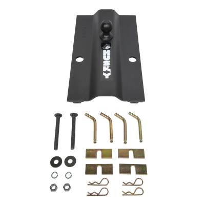Husky Towing - Husky Towing 31368 2-5/16" 5th Wheel Rail Universal Gooseneck Hitch