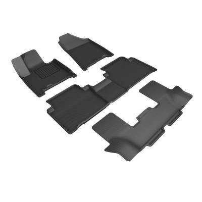 3D MAXpider - 3D MAXpider L1HY14601509 KAGU Floor Mat for 24-26 Hyundai Santa Fe