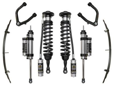 ICON Vehicle Dynamics - ICON K53027T Stage-7 1-3" FR/RR Lift Kit w/Tubular UCA for 07-21 Toyota Tundra