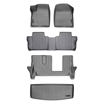SMARTLINER - SMARTLINER SA2230/B2248/C2248/E2230 Gray Front/Rear Floor Liners for XT6/Acadia