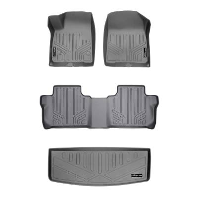SMARTLINER - SMARTLINER SA2230/B2248/E2230 Gray Front/Rear Floor Liners for XT6/Acadia