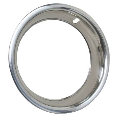 Wheel Vintiques - Wheel Vintiques 3002-A-1 15" Trim Ring 3" Round SS