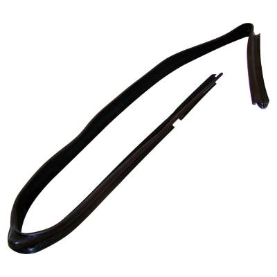 Crown Automotive Jeep Replacement - Crown Automotive 55136024AG Door Glass Seal for 99-04 Jeep Grand Cherokee WJ