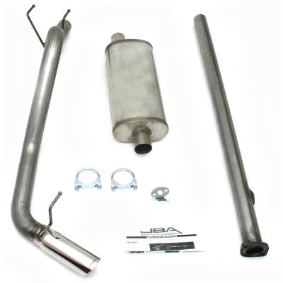 JBA Racing Headers - JBA Headers Single 2.5" Cat-Back Exhaust System 95-99 Tacoma PreRunner 40-9013