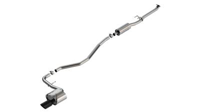 Borla - Borla 140941BC S-Type Cat-Back Exhaust One Right RR Exit 22-25 Civic Sport 2.0L