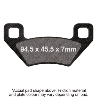 EBC Motorcycle Brakes - EBC Motorcycle Brakes FA395SV Severe Duty Sintered Pads