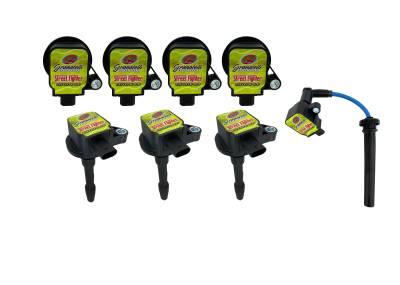 Granatelli Motor Sports - Granatelli Motorsports 28-1818SF Hi-Perf Coil-On-Plug Conn Kit w/Coil Coyote 5.0