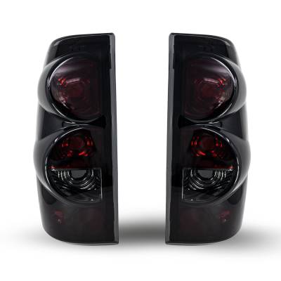 Winjet - Winjet CTWJ-0004-BS Black Smoke Taillights for 99-06 Chevy & GMC Sierra