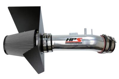 HPS Performance - HPS 827-630P Polished Air Intake Kit for 12-19 Toyota Tundra V8