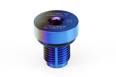 HPS Performance - HPS HW22-1001 Titanium Coolant Bleed Screw for 20-23 Toyota Supra MK5 Turbo A90