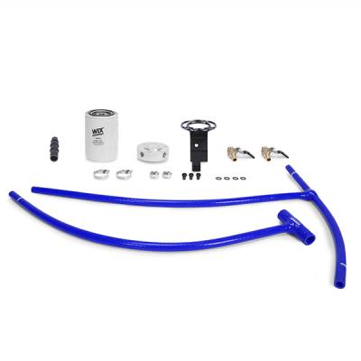 Mishimoto - Mishimoto MMCFK-F2D-03BL Engine Coolant Filter Kit BLUE for 03-07 Ford 6.0L PS