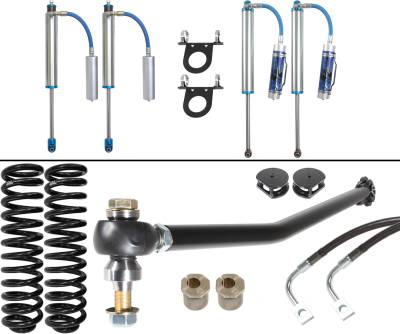 Carli Suspension - Carli CS-FLVL-PT25-17-GAS 2.5"/3.5" Pintop Leveling Kit for 17-22 Ford F250/F350