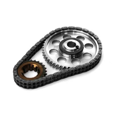 Speedmaster - Speedmaster PCE264.1010 Ford 302/351C Double Roller 9-Keyway Timing Chain Kit