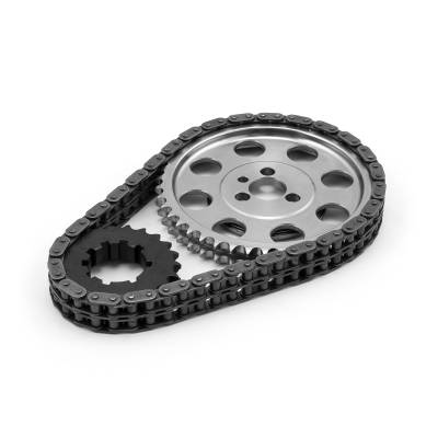 Speedmaster - Speedmaster PCE264.1001 SBC 350 Double Roller 9-Keyway Timing Chain Kit