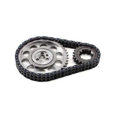Speedmaster - Speedmaster PCE264.1004 Double Roller 9-Keyway Timing Chain Kit for Late SBC 350