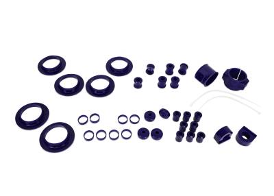 SuperPro - SuperPro KIT0190K Front/Rear Suspension Bushing Kit for 61-65 Triumph TR4