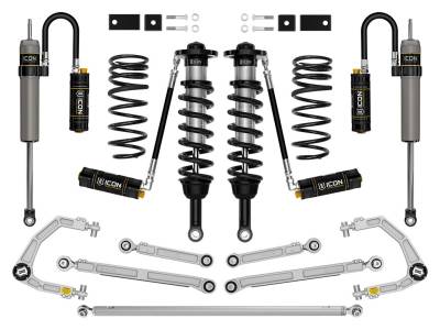 ICON Vehicle Dynamics - ICON K53240 Stage-10 3-4.5" Lift Kit w/Billet UCA CDCV for 23-26 Sequoia Coil