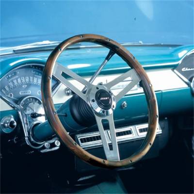 Grant - Grant 992 Classic Series 5-Spoke Steering Wheel 14-1/2" Walnut