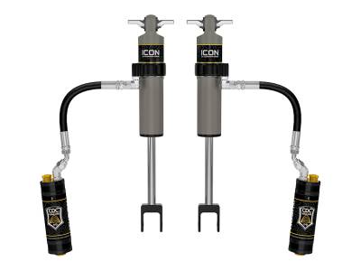 ICON Vehicle Dynamics - ICON 71707CP Front VS 2.5 Remote Reservoir Shocks 0-3.5" 11-26 GM 2500HD/3500HD