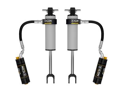 ICON Vehicle Dynamics - ICON 71704CP Front VS 3.0 Remote Reservoir Shocks 0-3.5" 20-26 GM 2500HD/3500HD