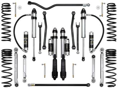 ICON Vehicle Dynamics - ICON K22108 Stage-8 2.5" Lift Kit w/Billet UCA for 20+ Jeep Gladiator