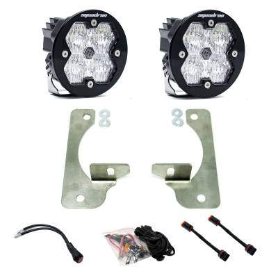 Baja Designs - Baja Designs 44-0047 Squadron-R 2.0 Sport Fog Kit for 18-26 Jeep JL/20-26 JT