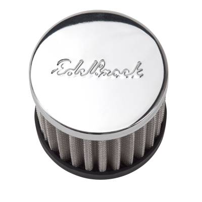 Edelbrock - Edelbrock 4420 Circle Track Breather Race Only Push-On w/K&N Element