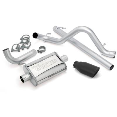 Banks Power - Banks Power 51321-B Monster Exhaust for 07-11 Jeep Wrangler JK
