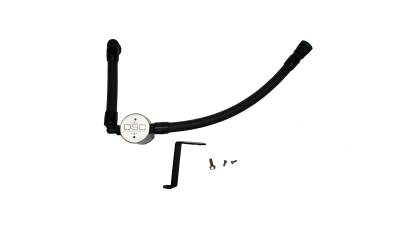 J&L Oil Separator Co - J&L Oil Separator 3.0 Passenger Side Mounted Oil Separator Silver 3025P-C