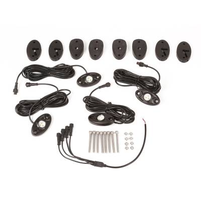 Rugged Ridge - Rugged Ridge 11232.39 Light Kit Rock Crawler 4-Piece White 07-18 Jeep Wrangler J