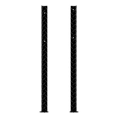 UWS - UWS TBTS-LEGS-BLK Replacement Black Aluminum Topside Truck Tool Box Leg