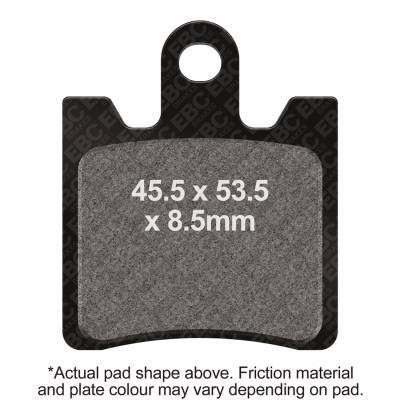 EBC Motorcycle Brakes - EBC Motorcycle Brakes FA423/4HH Double-H Sintered Pads for FJR1300A/FJR1300ES