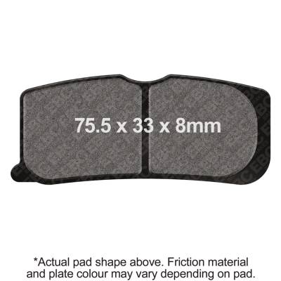 EBC Motorcycle Brakes - EBC Motorcycle Brakes FA474 Organic FA Series Pads