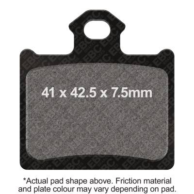 EBC Motorcycle Brakes - EBC Motorcycle Brakes FA602R R Series Heavy Duty Sintered Pads