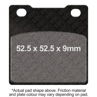 EBC Motorcycle Brakes - EBC Motorcycle Brakes FA63 Organic FA Series Pads