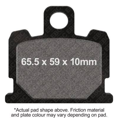 EBC Motorcycle Brakes - EBC Motorcycle Brakes FA70V Vee-Pads