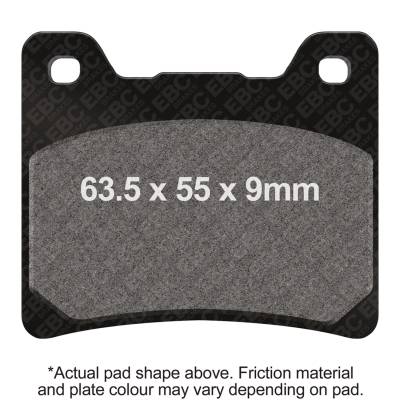 EBC Motorcycle Brakes - EBC Motorcycle Brakes FA88 Organic FA Series Pads