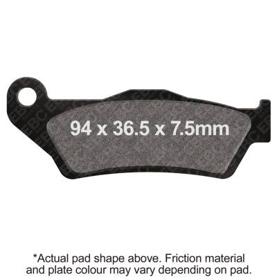 EBC Motorcycle Brakes - EBC Motorcycle Brakes MXS181 MXS Off Road Race Sintered Pads