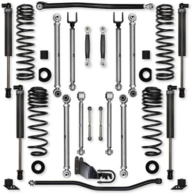 Rock Krawler - Rock Krawler JL35PNL-4S1 3.5" X-Factor PRO NL Kit w/IFP for 18+ JL 4DR Gas