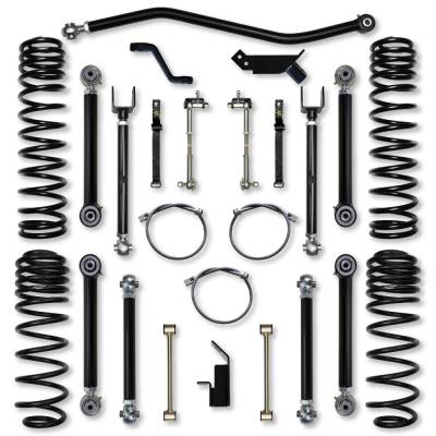 Rock Krawler - Rock Krawler LJ35XFSA 3.5" X-Factor Short-Arm Lift Kit for Wrangler LJ w/o Shock