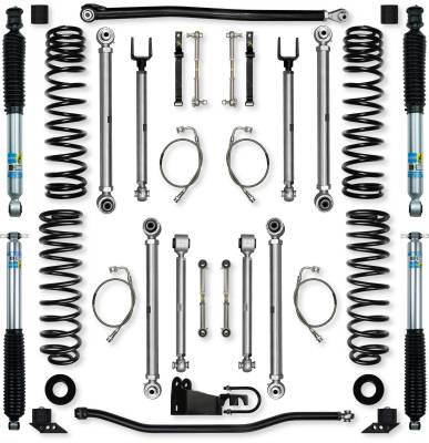 Rock Krawler - Rock Krawler JK25XFP-2B51 2.5" X-Factor PRO Lift w/Shock for 07-18 Wrangler JK
