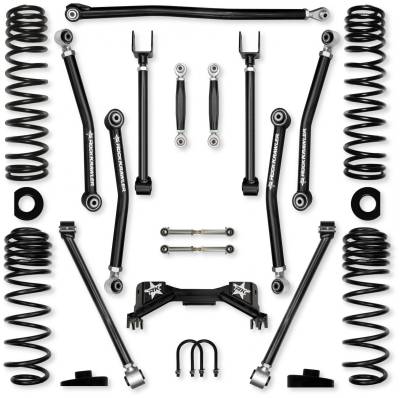 Rock Krawler - Rock Krawler JT30AXMPNL 3.0" Adv-X Pro NL Mid-Arm Kit for Gladiator JT w/o Shock