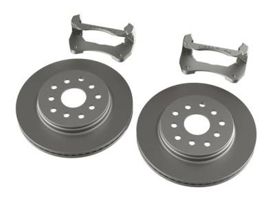 TeraFlex - TeraFlex 4303480 Front Standard Big Rotor Brake Kit for 07-18 Jeep Wrangler JK