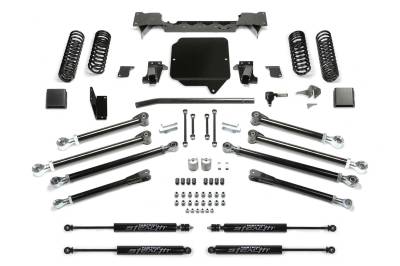 Fabtech - Fabtech K4177M Crawler 5" Lift Kit w/Shocks for 20-26 Jeep Gladiator JT 3.0/3.6