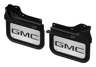 Gatorback - Gatorback 12" Front Mud Flaps Set Black Sierra HD GCR200F-GB2