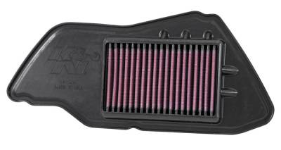 K&N - K&N YA-1209 High-Flow Replacement Air Filter for 09-15 Yamaha YW125 Zuma 125