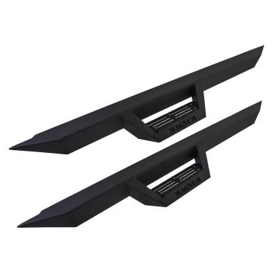 Raptor Series - Raptor RTS47JP RT Black Textured Steel Drop Steps for 18-25 Jeep Wrangler JL 2DR