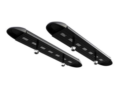 Front Runner - Front Runner TRAC009 Outfitters 200mm T-Track Tie Down Cargo Rails Black