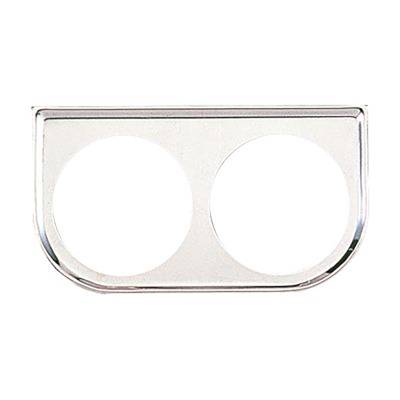Equus - Equus E9822 Gauge Mount Panel Chrome 2-1/16" Double