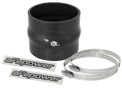 aFe Power - aFe 59-00045 Air Intake Tubing Coupler 3.5" ID x 3" Long Hump Silicone